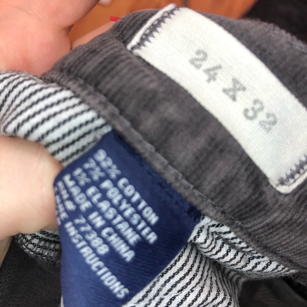 Madewell Corduroy Skinny Brown Jeans - Picture 6 of 8